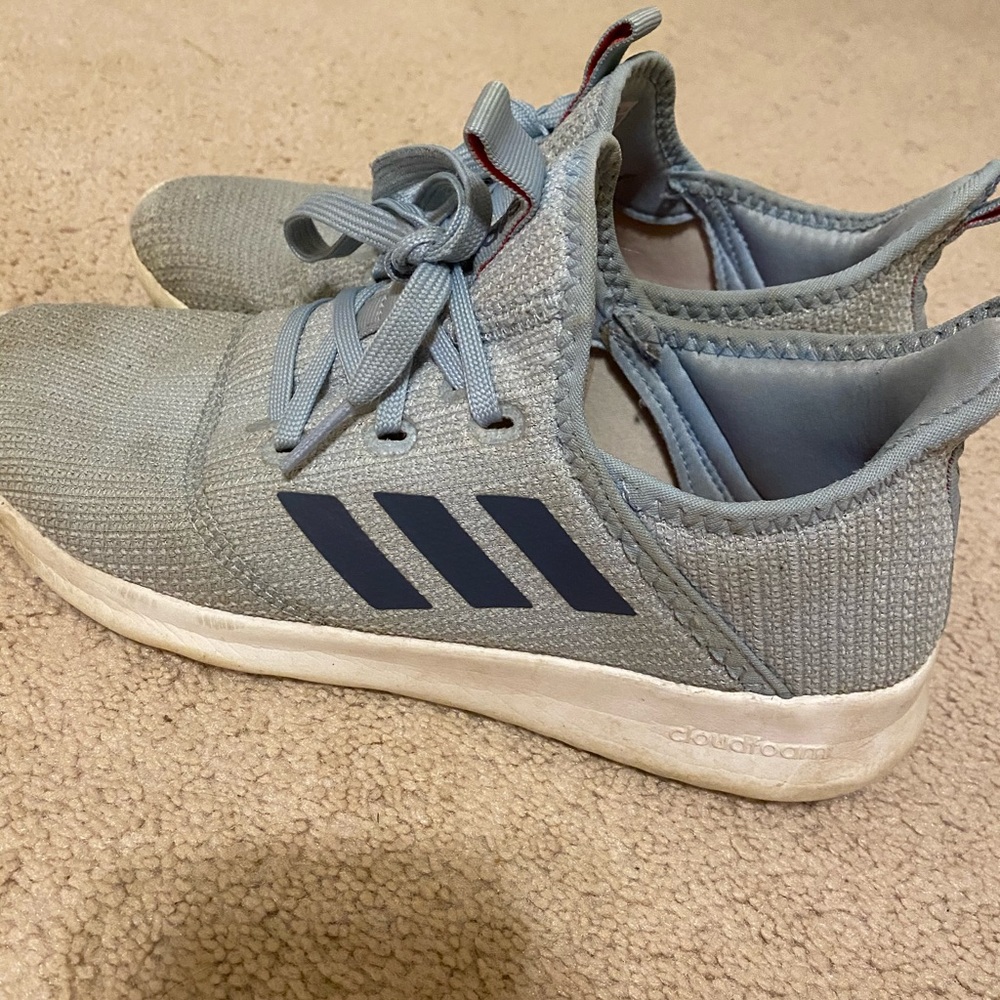 blue adidas shoes